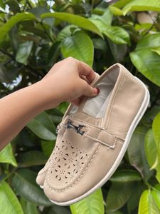 New Step Beige Loafers