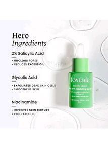 Foxtale Face Cleanser, Moisturizer &amp; Serum
