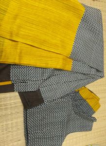 Printed Cotton Saree Combo