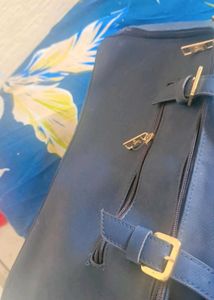 Blue Handbag
