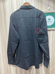 Armani Exchange Black Striped Shirt