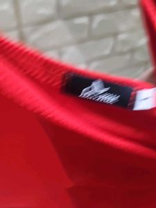 Red LA.MU Bodycon Dress