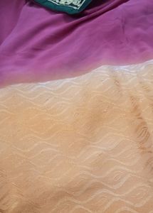Double Shade Saree