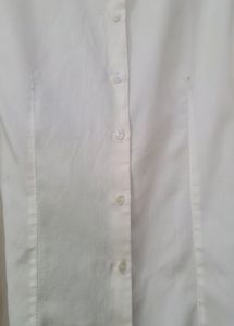 Park Avenue Women&#39;s Off White Formal Shirt