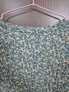 Green Floral Top For Women | 38