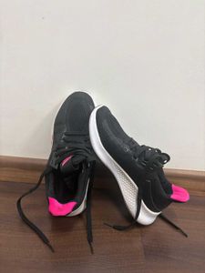 Adidas Running Shoes - Black &amp; Pink