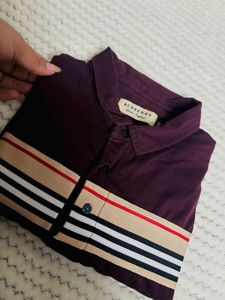 Mahroom Polo T-shirt In Sale Burberry Brand Size M