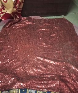 Party Wear Heavy Sequins Work Material