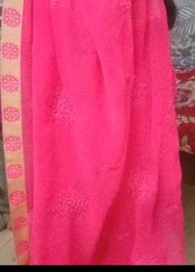 The Beautiful Rose Pink Saree