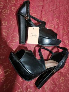 Black Platform Heels