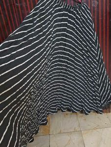 Striped Ethnic Skirt