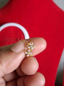 22crt Gold Earrings With Bill