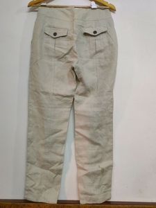 Cream Colour Pant For Woman