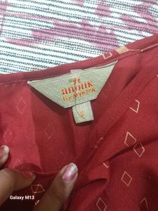 Red Kurta Anouk