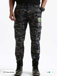 Camo Print Pants For Men