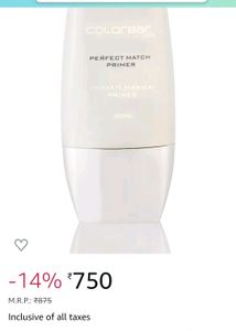 Colorbar Perfect Match Primer, 30ml, White