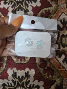 Moon And Star Earrings Veey Cute Very Coquette