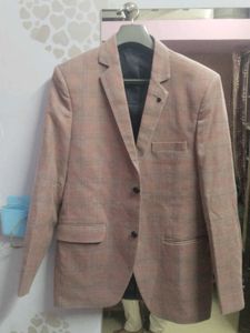 Checkered Casual Blazer