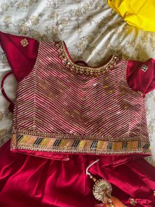 Red Lehenga Choli Set