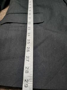 Men&#39;s Black Two-Button Blazer