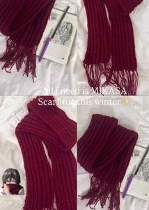 mikasa scarf 🧣✨