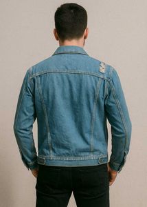 Distressed Denim Jacket