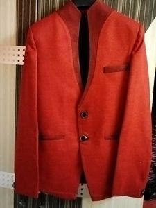 Stylish Red Party Blazer