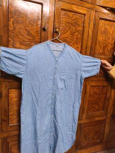 Denim Shirt Dress