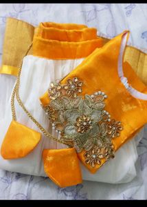 Combo Of Skirt Nd Long Blouse For Girls