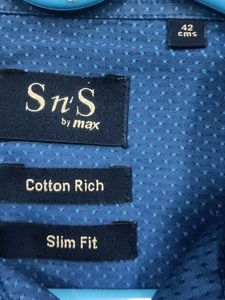 Men&#39;s Stylish Blue Shirt