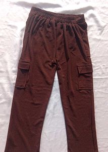 Coffee Brown Cargo Pant🤎