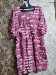 Ikkat Woven Kurta Bust 40