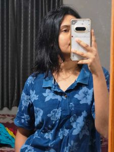 Floral Print Polo Shirt