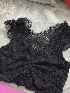 Black Lace Bralette + free gift
