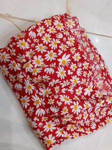 Floral Red Sundress