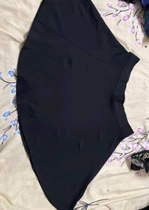Black flared Skirt