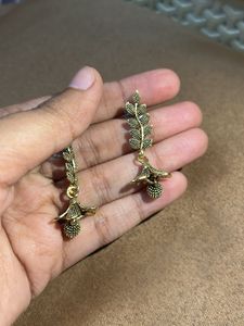 Leaf Drop Earrings
