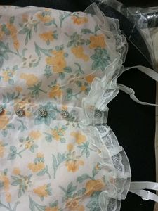 Cottagecore Padded Top