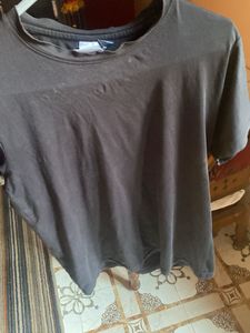 zara Basic black Tee