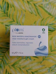 Plum Rice Water Niacinamide Gel Cream