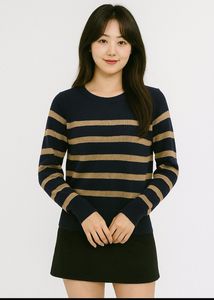 Mango Women Stripe Sweater