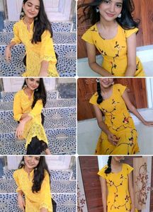 Frock+kurta Combo 🌻