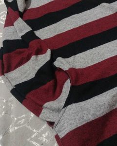 Striped Long Sleeve Top