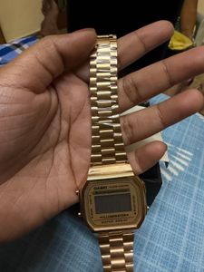 Casio Rose Gold Digital Watch