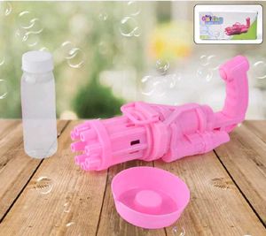 Pink Bubble Gun Toy