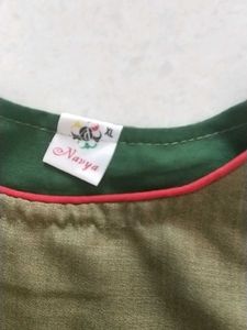 Xl Round Kurta Olive 💚