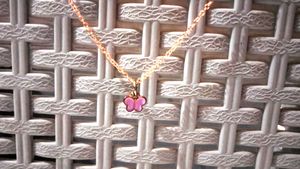 Simple Butterfly Chain And Set Of 2 bracelet.