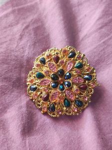 Vintage Floral Brooch or back hair pain💝😁😃