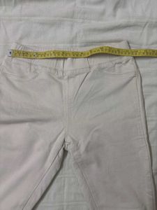 Winter Beige Slim Fit Pant/ Trousers