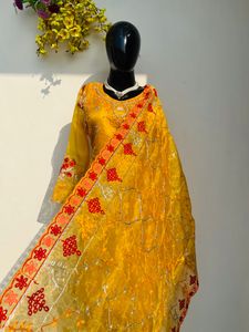 Embroidered Pakistani Suit